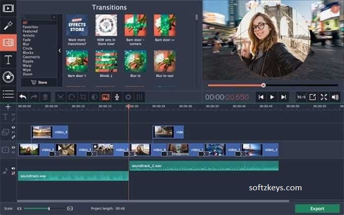 برنامج Movavi Video Suite الكراك