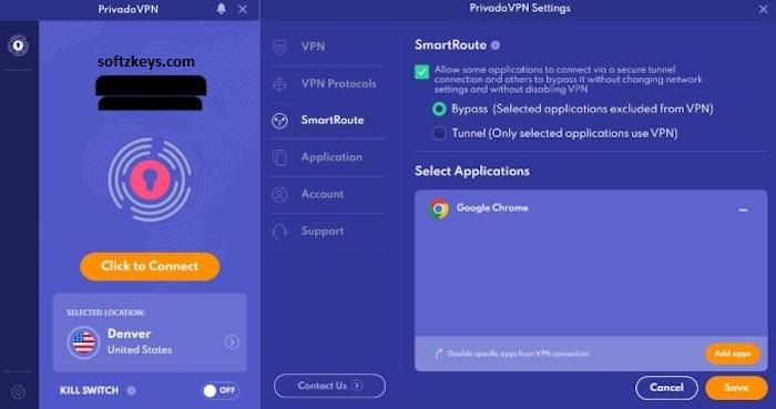 PrivadoVPN Crack